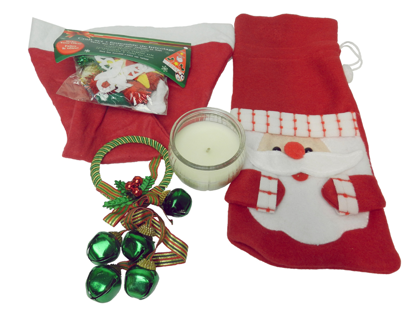 Jingle Bells Organic Christmas Baskets