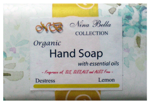 Organic Lemon Hand Soap